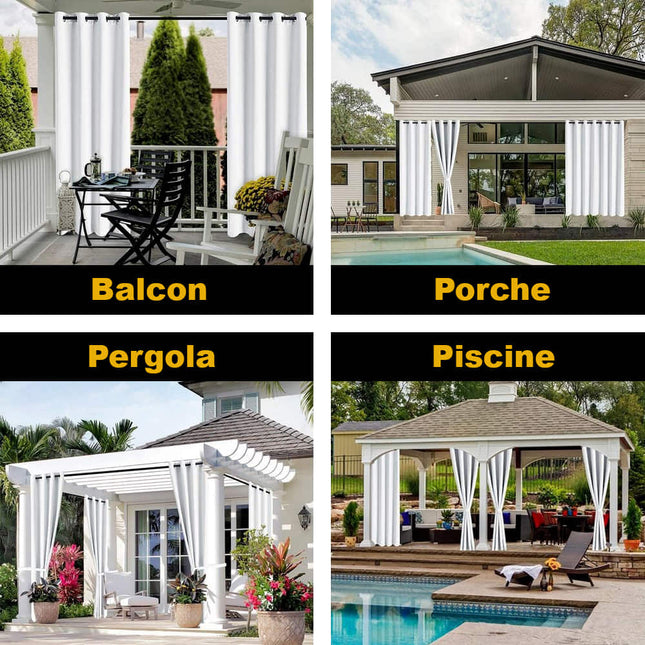 Tenda da esterno per terrazzo privacy