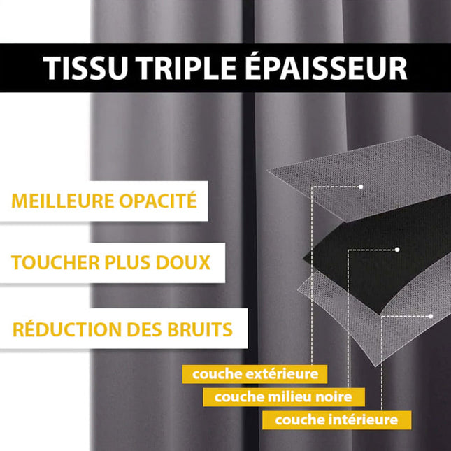 Tenda termica oscurante blu notte