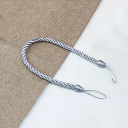 Fermitenda decorativo a corda intrecciata