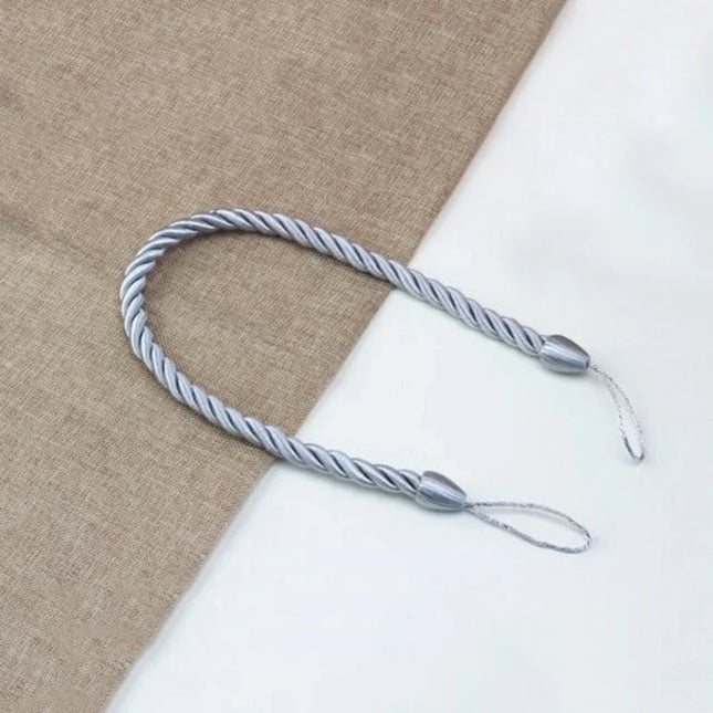 Fermitenda decorativo a corda intrecciata