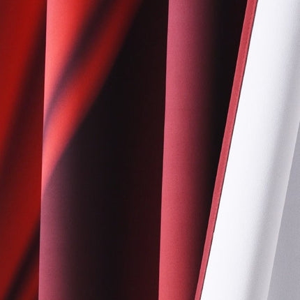 Tenda rossa stile sipario teatrale