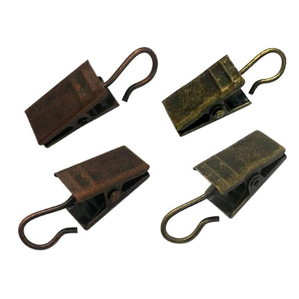 Ganci con pinza per appendere tende