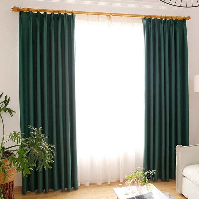 Tenda Oscurante Spessa Verde Bottiglia