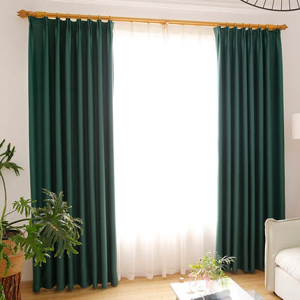 Tenda Oscurante Spessa Verde Bottiglia