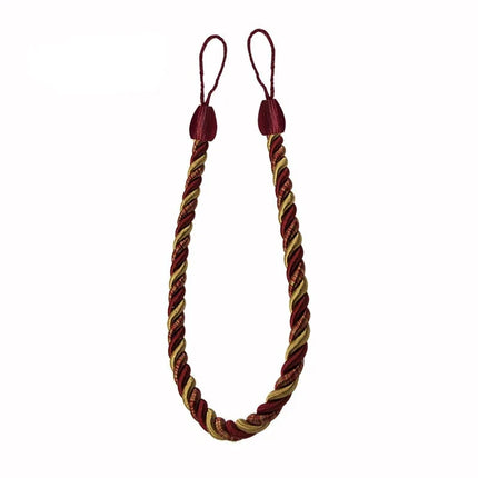 Fermitenda decorativo a corda intrecciata