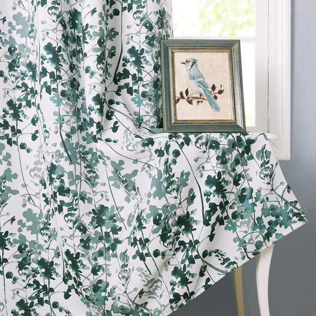 Tenda con stampa a fantasia floreale