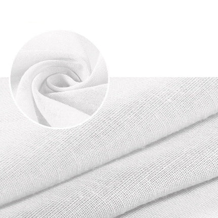 Tenda da esterno bianca effetto lino