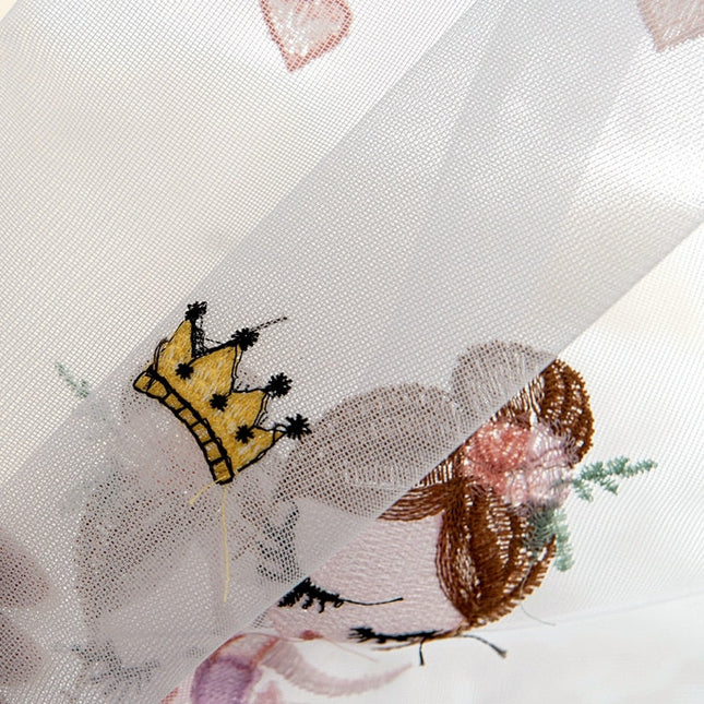 Tenda velata per cameretta bambina