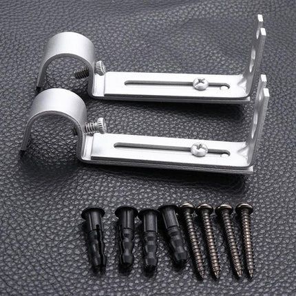 Coppia supporti per bastone da tenda