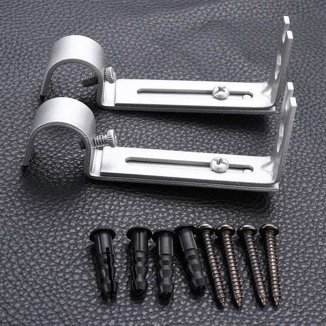 Coppia supporti per bastone da tenda