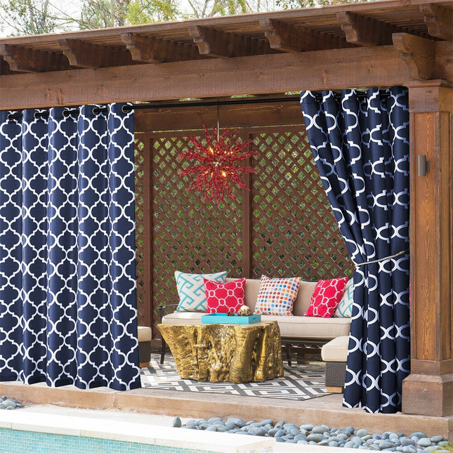 Tenda da Esterno con Motivo Marocchino