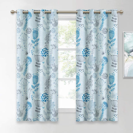 Tenda moderna con fantasia floreale