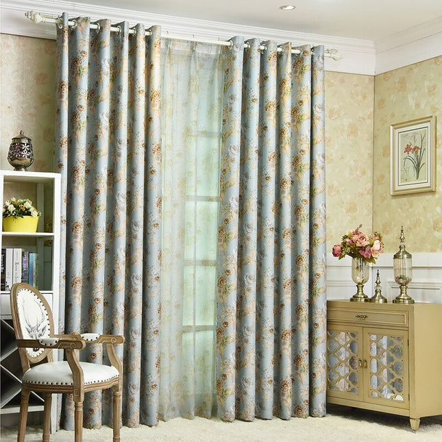 Tenda oscurante a fantasia floreale