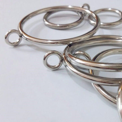 Anelli per tende in metallo bronzato