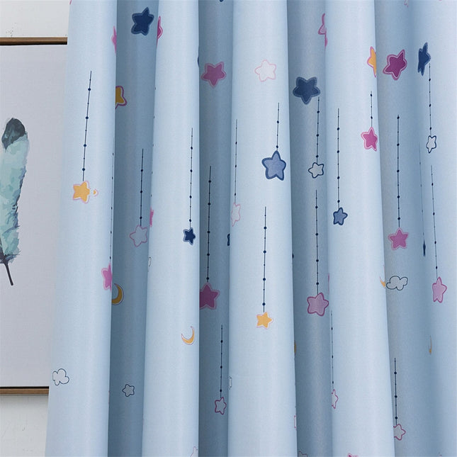 Tenda per cameretta con fantasia città