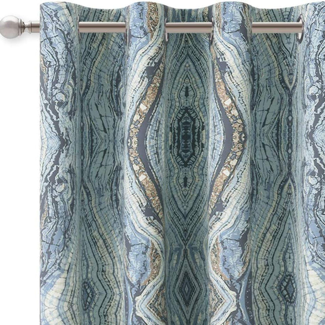 Tenda con fantasia astratta effetto marmo