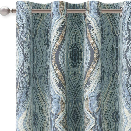 Tenda con fantasia astratta effetto marmo