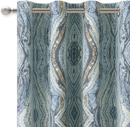 Tenda con fantasia astratta effetto marmo