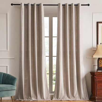 Tenda oscurante elegante colore beige