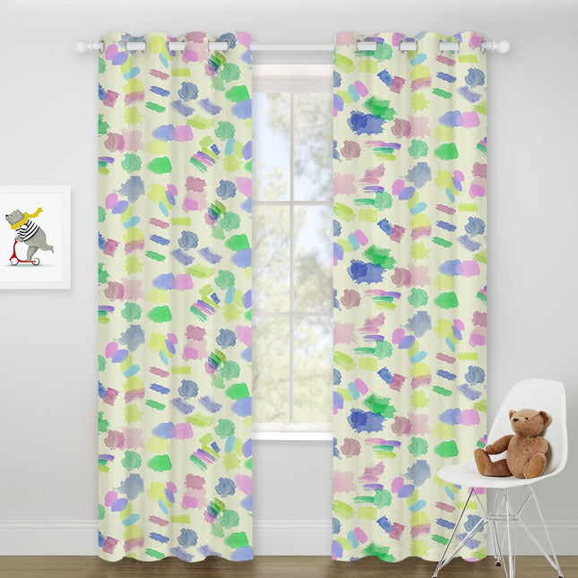 Tenda bambini fantasia acquerello astratta