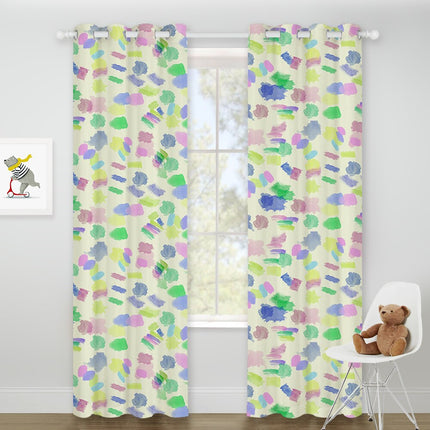 Tenda bambini fantasia acquerello astratta