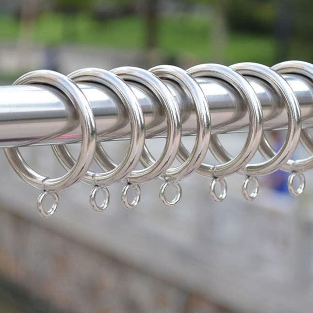 Anelli per tende in metallo bronzato