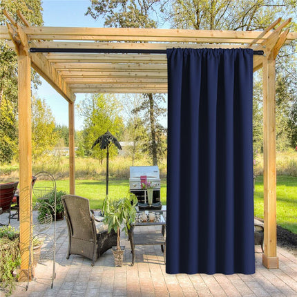 Tenda da esterno oscurante blu scuro