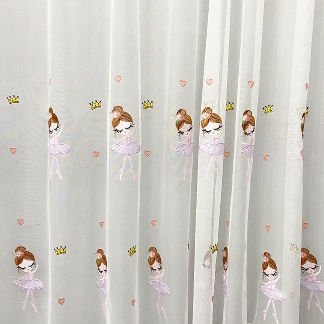 Tenda velata per cameretta bambina