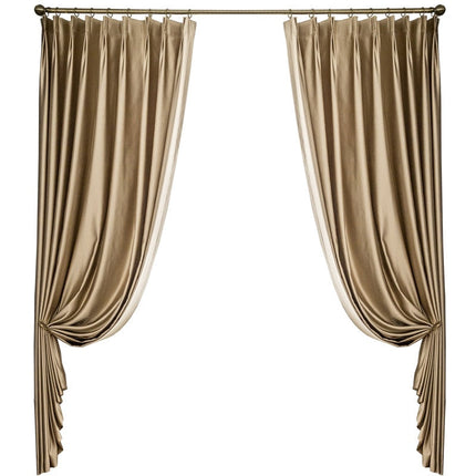 Tenda oscurante elegante effetto seta