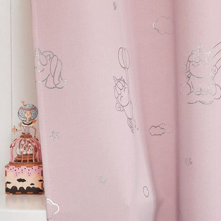 Tenda Cameretta Rosa con Unicorno Argentato