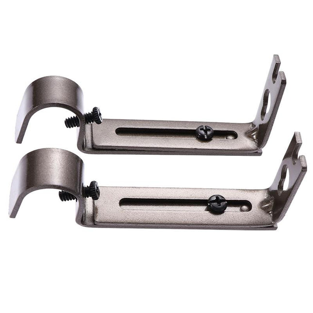 Coppia supporti per bastone da tenda