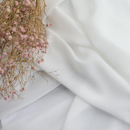 Tenda Trasparente in Tessuto Bianco