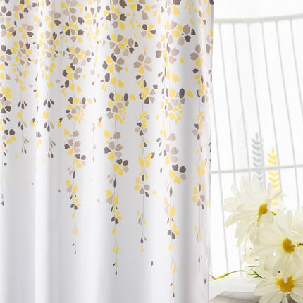 Tenda per soggiorno con motivo floreale