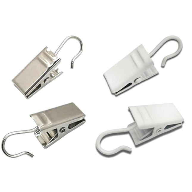 Ganci con pinza per appendere tende
