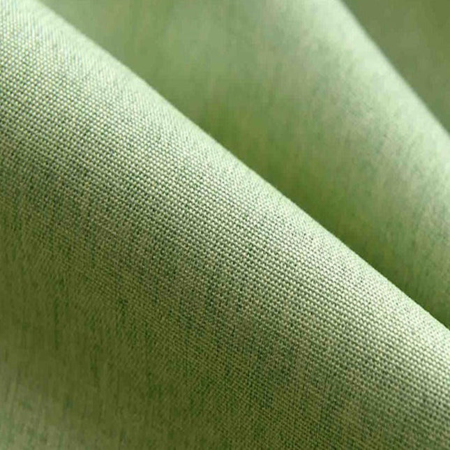 Tenda Oscurante Verde Effetto Lino