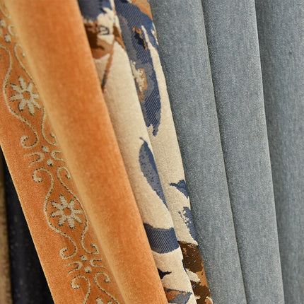 Tenda oscurante con motivo a foglie