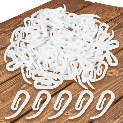 Ganci scorrevoli in plastica per binario