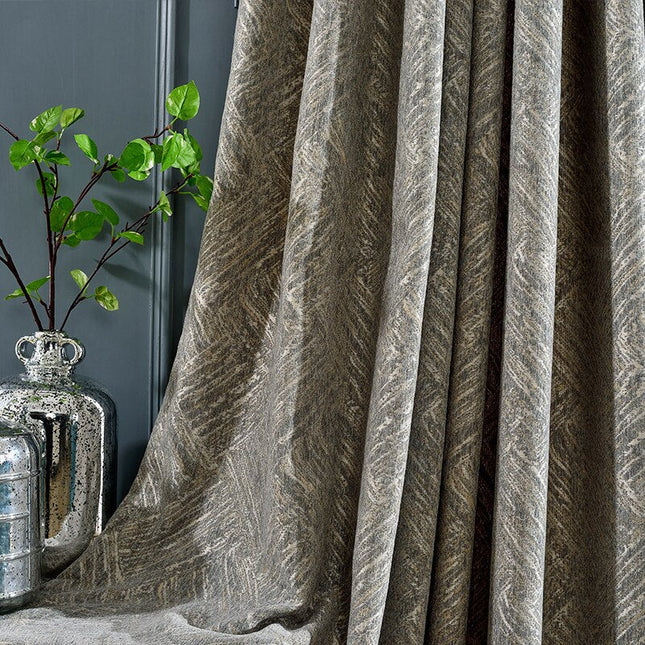 Tenda oscurante moderna tessuto testurizzato