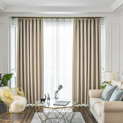 Tenda oscurante termica beige classica