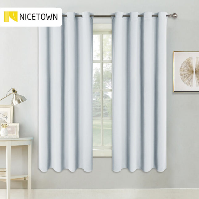 Tenda Oscurante Effetto Lino con Anelli