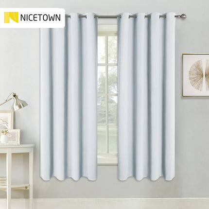 Tenda Oscurante Effetto Lino con Anelli