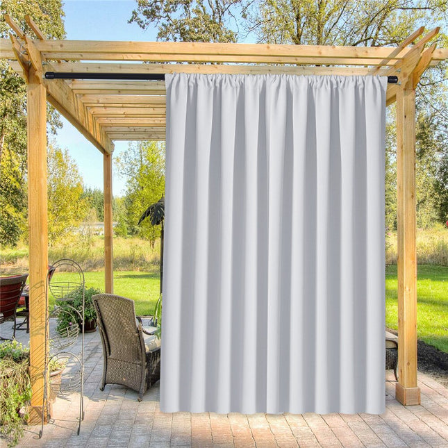 Tenda da esterno bianca oscurante impermeabile