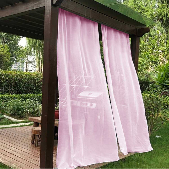 Tenda velata bianca in poliestere leggero