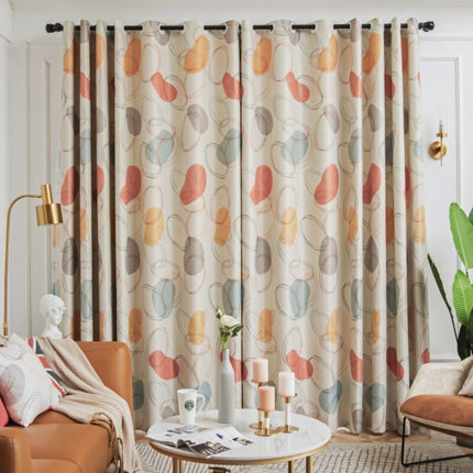 Tenda Fantasia Astratta Moderna Color Ocra