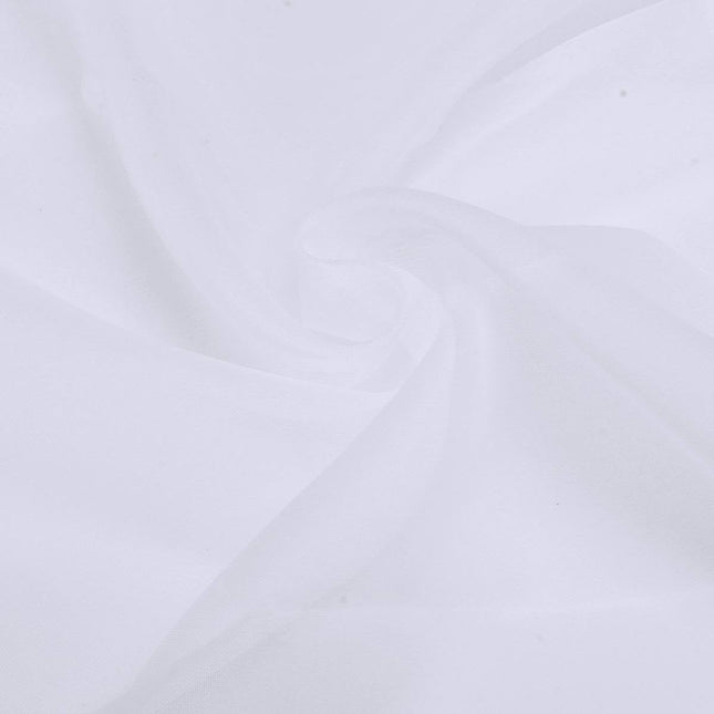 Tenda velata bianca in poliestere leggero