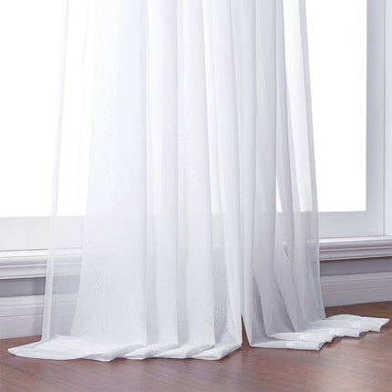 Tenda Voile Trasparente con Occhielli