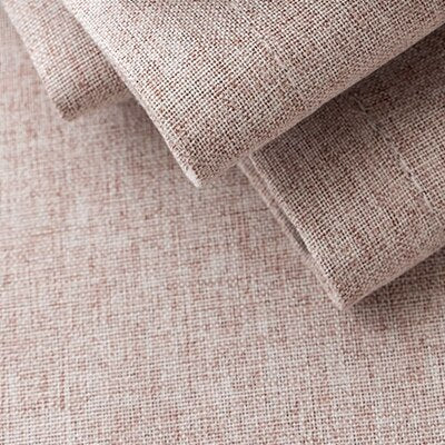 Tenda oscurante salmone effetto lino