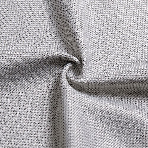 Tenda moderna testurizzata colore grigio