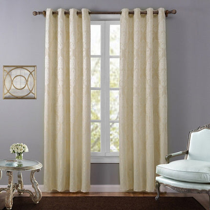 Tenda elegante in stile barocco damascato