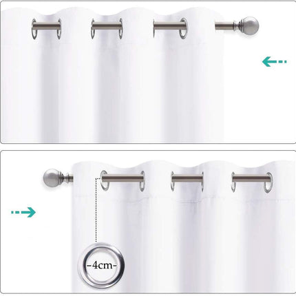 Tenda Termica Oscurante con Occhielli